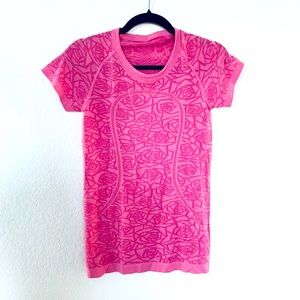 Lululemon Pink Swiftly Shortsleeve